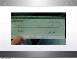 Tuesday, September 6, 11
 