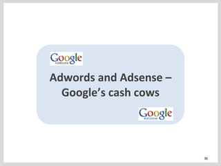 Adwords and Adsense – Google’s cash cows 