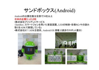 ɥܥå(ԻǾ)
Androidγչȫ50
ձIä
?ʽ֥ꥢȥ`ӥ
farmboxީ`ȥեäͥˈ@LED?N󥵤i
ȡADKǌgFƤ)
?ʽRT ADKṩAndroid OS d ٚiХܥåչʾ
 