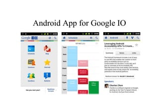 Android App for Google IO
 