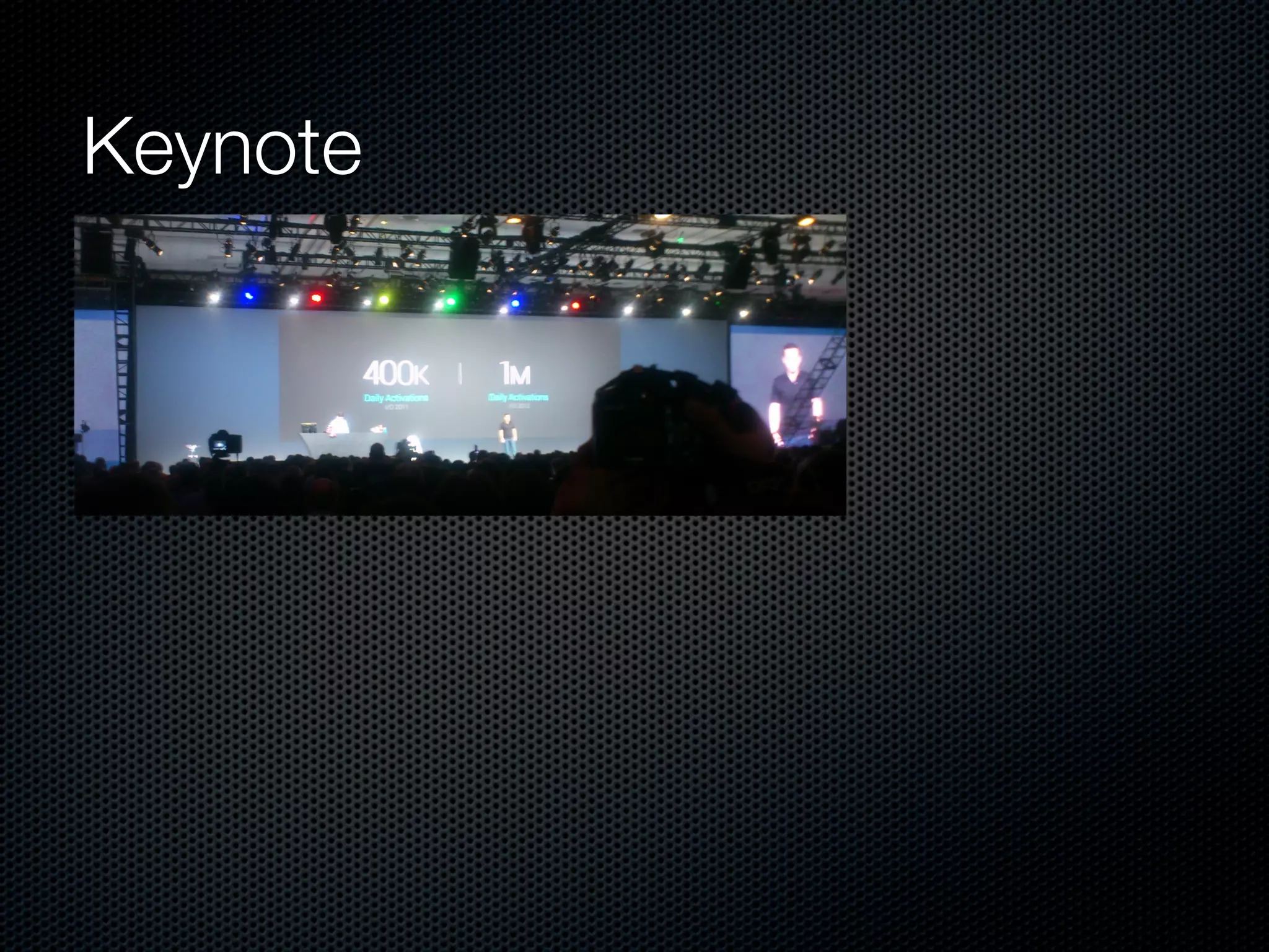 Keynote
 