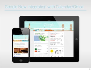 Google Now Integration with Calendar/Gmail
36
 