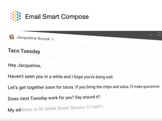 Email Smart Compose
 
