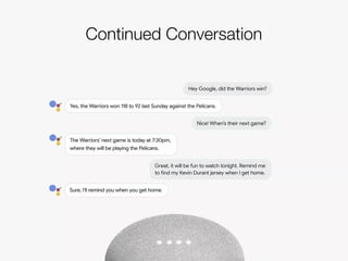 Continued Conversation
 