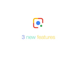 3 new features
 