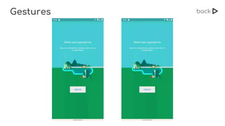 Gestures back
 