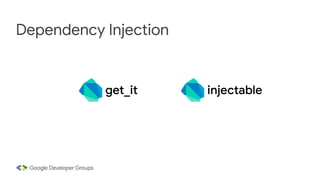 Dependency Injection
 