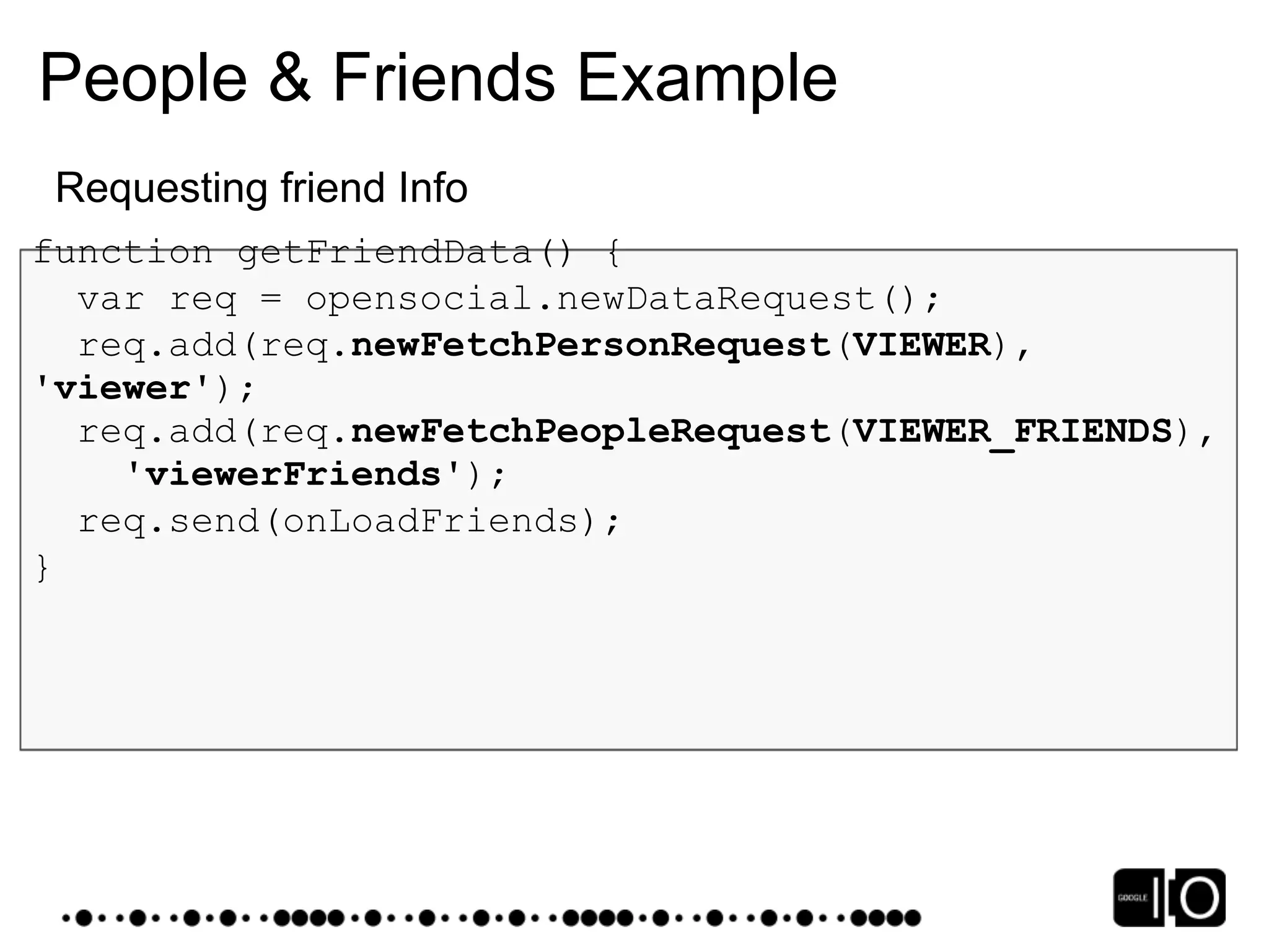 Google IO 2008 - Opensocial, a Standard for the Social Web
