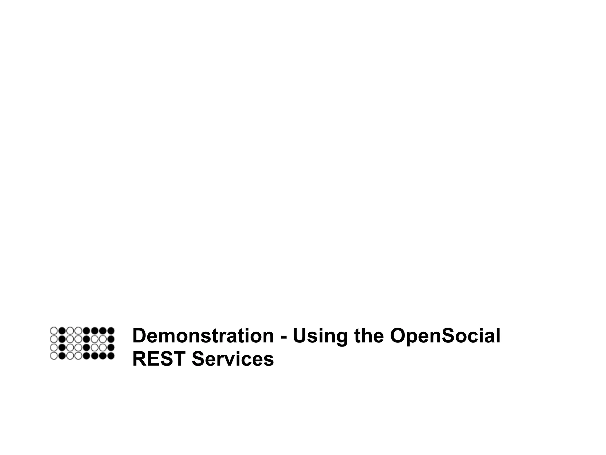 Google IO 2008 - Opensocial, a Standard for the Social Web