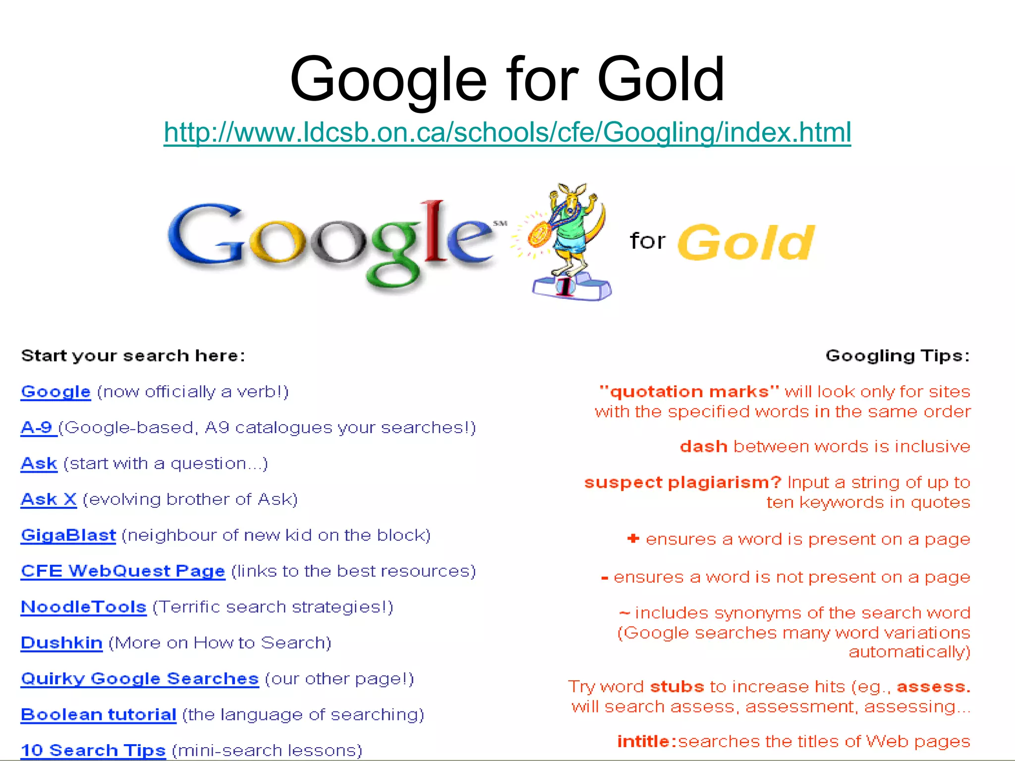 Google Its Not Just A Search Engine