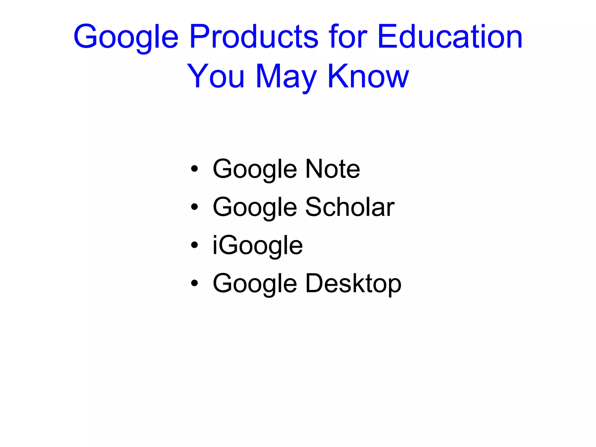 Google Its Not Just A Search Engine