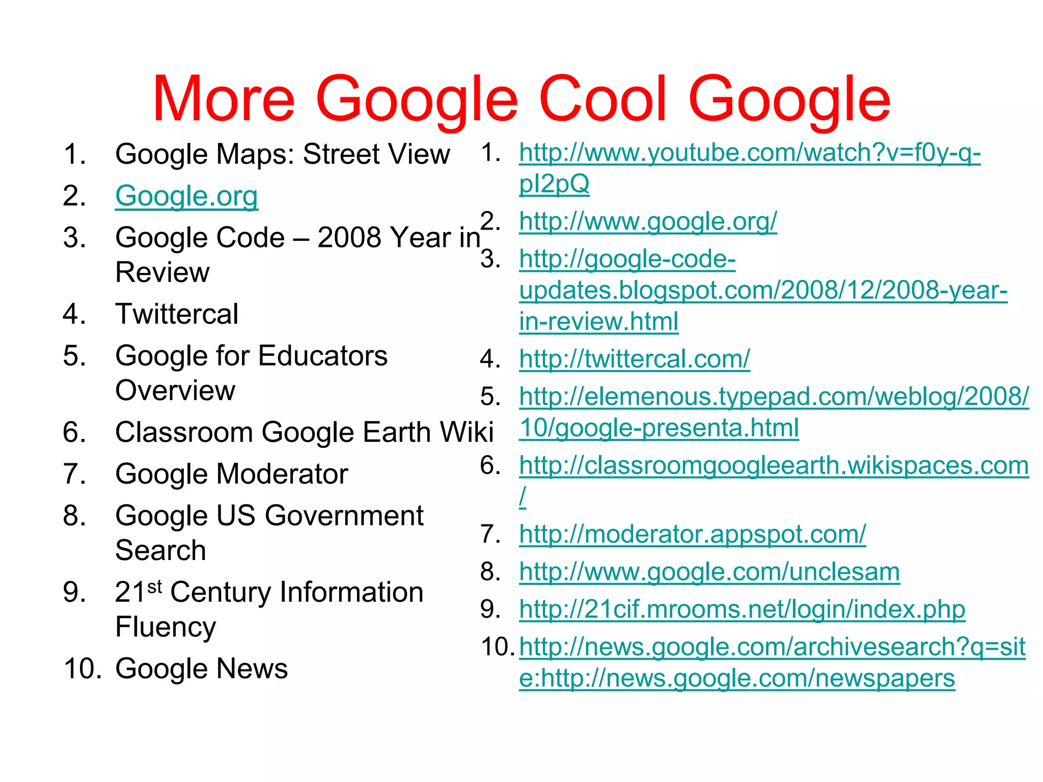 Google Its Not Just A Search Engine
