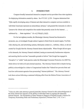 Google v. Mississippi AG 