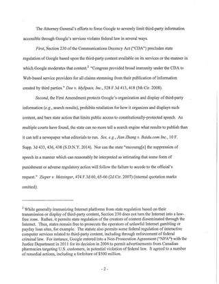 Google v. Mississippi AG 