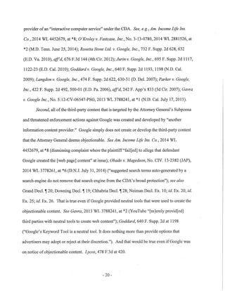 Google v. Mississippi AG 