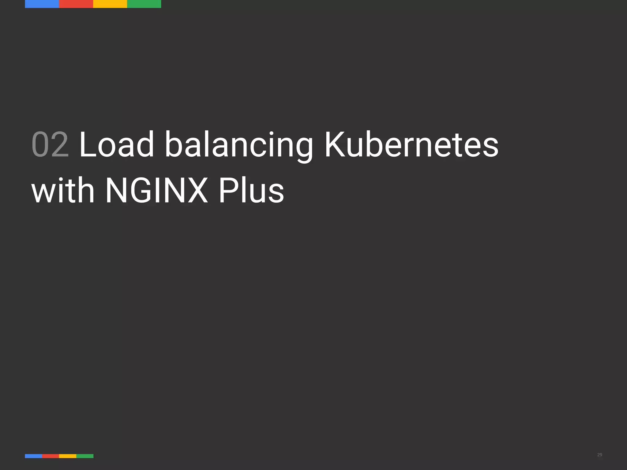 29 02 Load balancing Kubernetes with NGINX Plus 