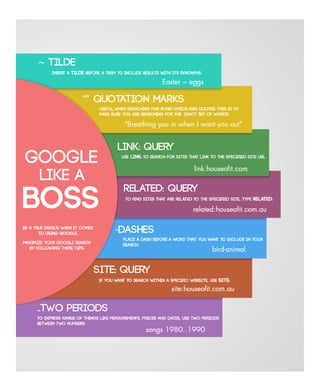 Google like a boss