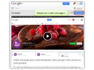 Cliquer sur « créer une page »

 