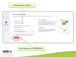 Remplissez les champs

Puis cliquez sur « CONTINUER »

 