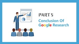 Conclusion Of
Google Research
 