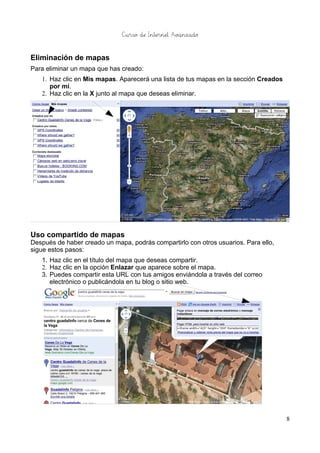 Manual sobre Google maps (2012)