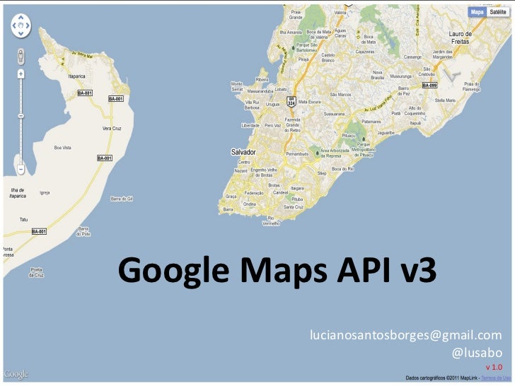 Google Maps API V3