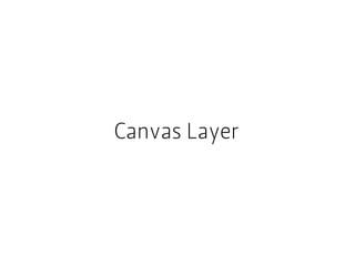 Canvas Layer
 
