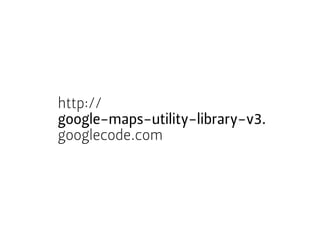 Google Maps API - DevFest Karlsruhe 