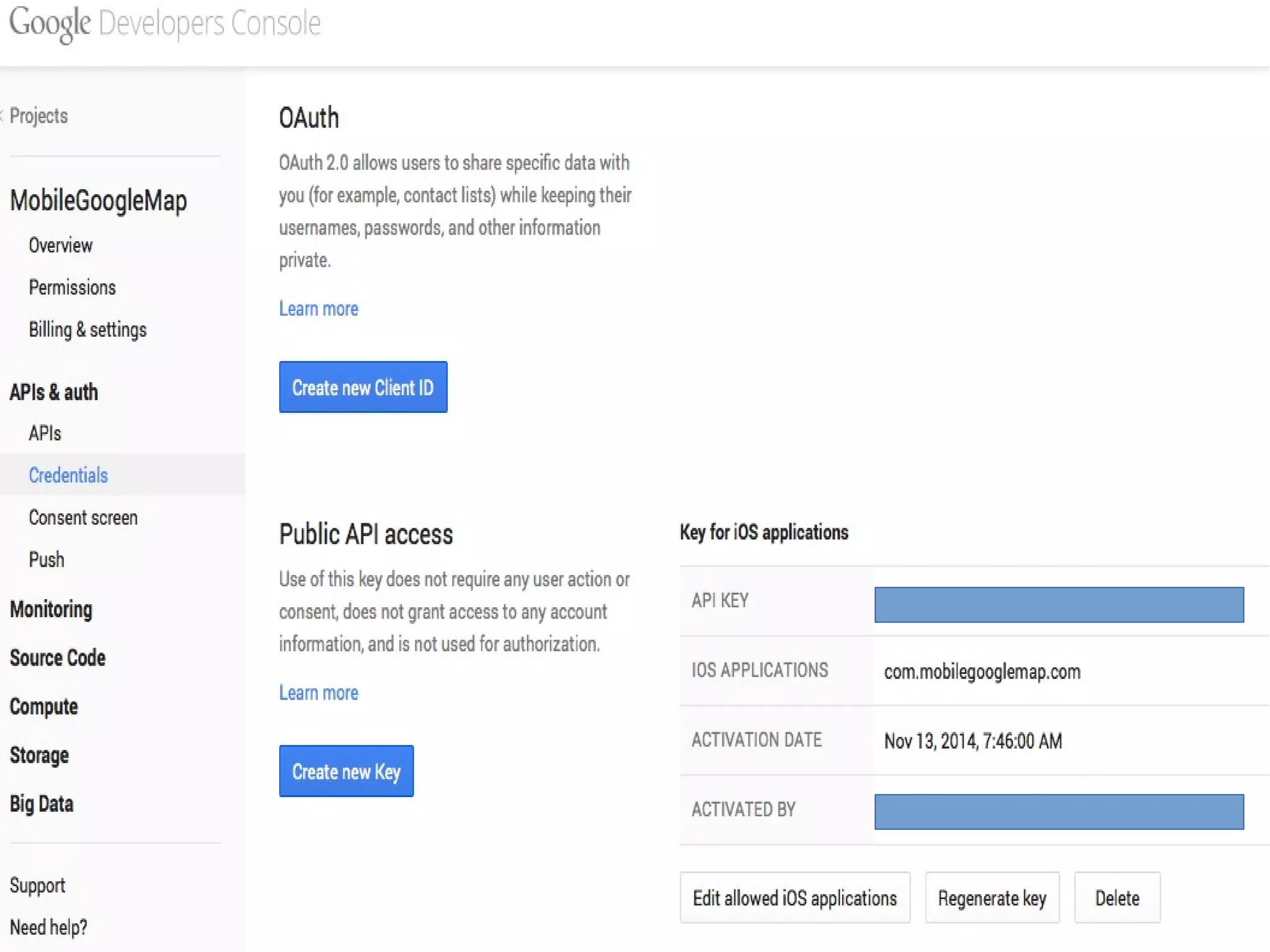Install API using CocoaPods
source 'https://github.com/CocoaPods/Specs.git'
platform :ios, '8.1'
pod 'GoogleMaps'
 