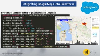 Salesforce Google Maps Integration | PPTX