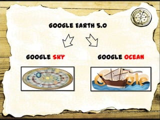 Google Earth 5.0
Google Sky Google Ocean
 