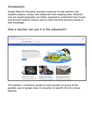 Google maps tutorial | PDF