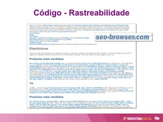 Código - Rastreabilidade
 