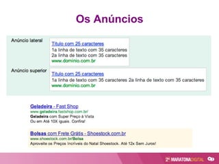 Os Anúncios
 