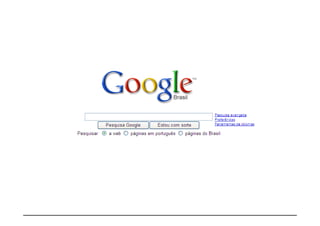 Treinamento Google Marketing – 17/out/2009
 