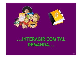 ...INTERAGIR COM TAL
                   DEMANDA...
Treinamento Google Marketing – 17/out/2009   229
 