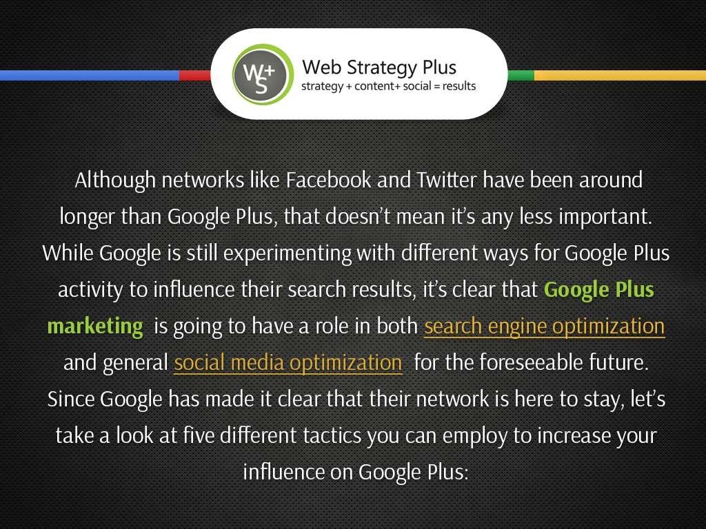 Google+ Tips 5 Simple & Best Practices To Influencer On Google Plus