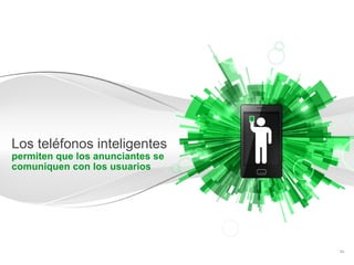 Los teléfonos inteligentes
permiten que los anunciantes se
comuniquen con los usuarios




                                  Información confidencial y propiedad de Google   34
 