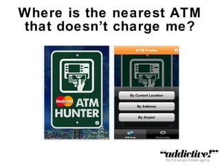 Where is the nearest ATM that doesn’t charge me? 