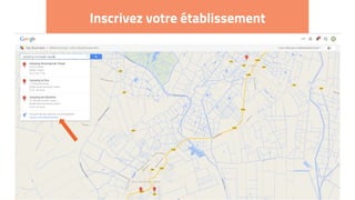 Inscrivez votre établissement
➜Tapez le nom de votre établissement
➜Vérifier s’il existe déjà
➜S’il n’y est pas, cliquez sur « ajouter »
 