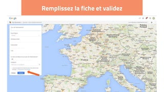 Remplissez la fiche et validez
 