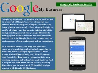 Google my business service