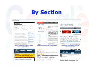 By Section
 