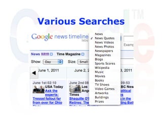 Various Searches
 