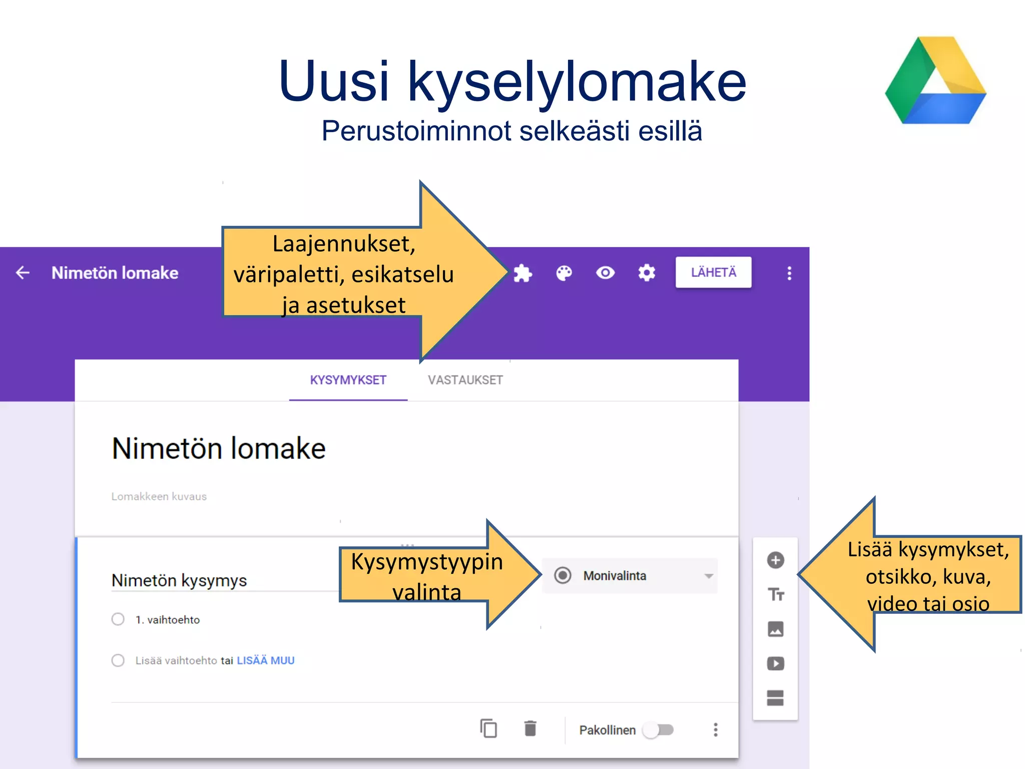 Saako YouTubea esittää luokassa?
Tarmo Toikkanen:
www.opettajantekijanoikeus.fi/2015/12/vielako-verkkovideoiden-esittaminen-askarruttaa-omnian-opettajia
(CC BY-SA)
• Suomen tekijänoikeuslaki ei ole pysynyt ajan tasalla teknologian
muuttumisen myötä.
• Tekijänoikeuksien kannalta suuri haaste ovat videot, jotka on viety
verkkoon ilman lupaa.
• Sallittua on, että opettaja esittämisen sijaan jakaa linkin tai upottaa
videon verkkoalustalle ja jokainen katsoo videon omalta näytöltä.
Kuva: Wokandapix, CC0, pixabay.com
 