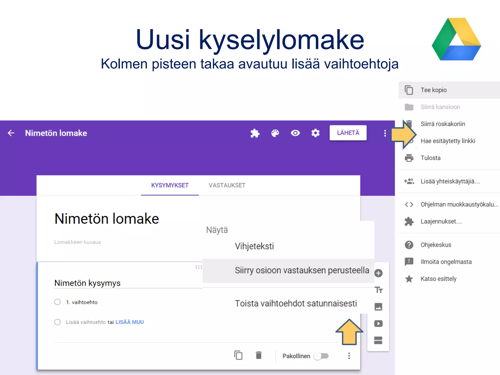 Minkälaisia verkkovideoita
opetuksessa saa esittää?
Tarmo Toikkanen: www.opettajantekijanoikeus.fi/2017/03/minkalaisia-verkkovideoita-opetuksessa-saa-esittaa
Tekijänoikeuslain mukaan julkaistun teoksen saa esittää opetuksen
yhteydessä, mutta tämä ei koske näytelmä- eikä elokuvateoksia.
•Laissa ei määritellä, mikä on elokuvateos ja Kopiostokin ehdottaa
opettajia käyttämään sen määrittelyssä tervettä järkeä.
”Jos liikkuva kuva on keskeisessä asemassa ja sen
ilmaisutavat ylittävät teoskynnyksen, on video 
luultavasti elokuvateos, jota ei voi esittää
opetuksessa.”
•Tutustu alaotsikon linkistä tarkempiin perusteluihin ja
esimerkkeihin. Elokuvateoksiksi ei voitane katsoa esim.
ruudunkaappausvideoita, kuvatarinoita, luentotallenteita
tai haastatteluita.
Kuva: OpenClipart-Vectors CC0, pixabay.com
 