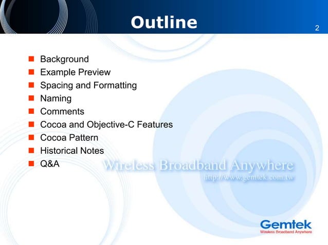 Google Objective-C Style Guide | PPT