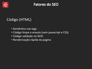 Densidade das palavras chaves foco