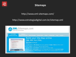  Código limpo e enxuto (sem javascript e CSS) 