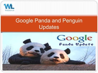 Google Panda and Penguin 
Updates 
 